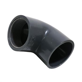 زانو یکسر دنده 90 درجه UPVC پیمتاش سایز 4*110 PIMTAS