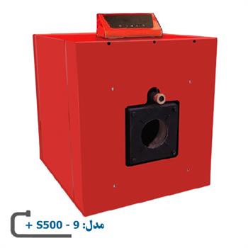 بویلر سوپر 500 شوفاژکار 9 پره با پنل دیجیتال مدل پلاس S500-9